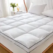 Extra Thick Mattress Pad Quilted Deep Fitted Cover Matress Topper Pillowtop New