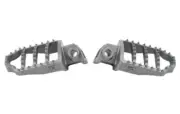 Snow Bike Stainless Steel Foot Pegs Open Cleat Design KTM Gas Gas Husqvarna