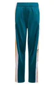 adidas Kids' Adibreak Recycled Polyester Track Pants in Legacy Teal at Nordstrom, Size Xl