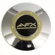 AFX WHEEL CENTER CAP CHROME GOLD W1859 NEW
