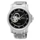 Seiko精工 Premier 4R39-00P0D(SSA321J1)藝術羅馬鏤空機械腕錶/黑面41.5mm