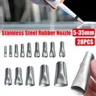 28PCS Stainless Steel Perfect Caulking Nozzle Applicator Sealant Finishing Tool