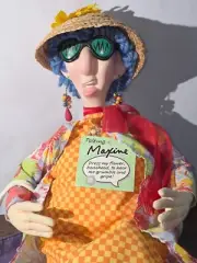 Hallmark 24" Humor Poseable Talking Cloth Maxine Doll TESTED Working