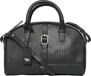 [RADLEY] London Womens Ziptop Leather Multiway Crossbody Shoulder Bag Ebury Weave in Black, Black