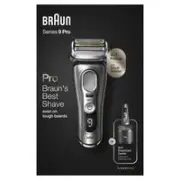 Braun Series 9 Pro 9465CC - Folienschaber - 0,05 mm - Schwarz - Silber