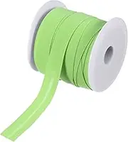 sourcing map 3/4 Inch Single Fold Bias Tape Polyester Continuous Bulk Bias Tape Roll for Sewing, Seaming Quilting Hemming Binding Crafts (Fruit Green 25 Yards)