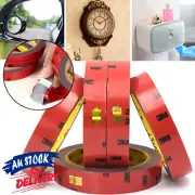 3m Sticky Strong Double Sided Permanent Versatile Roll Tape Heat Resistant Stick