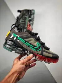 在飛比找Yahoo!奇摩拍賣優惠-Nike Air VaporMax 霓虹綠 笑臉 彩虹 時尚