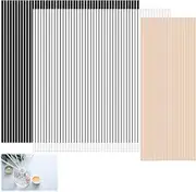 120 Pcs Diffuser Reed Sticks Refills - Natural Rattan Essential Oil Sticks for Home & Office, Long-Lasting Aromatherapy, Decorative White/Black/Wooden Sticks (Premium Fragrance Accessories)