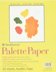 Strathmore 300 Series Palette Paper Pad 9x12 40 Sheets Disposable Mixing Surface