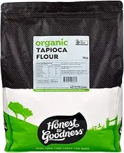 Honest to Goodness, Organic Tapioca Flour (Starch), 5 kg - Fine Texture and Mild, Slightly Sweet Flavour. A Versatile Addition to any Gluten-Free Pantry.