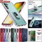 For Samsung S25 S24 S23 S22 S21 FE Ultra Plus Case Heavy Duty Rugged Ring Cover
