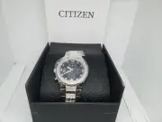 Citizen Eco-drive 42mm Crystal Stainless Steel Case New In BOX!!