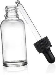 Healeved 12Pcs Refillable Glass Dropper Bottles Essential Oil Storage Containers Durable Head for Easy Dispensing Travel Accessories for Oils and Lotions
