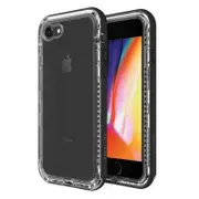 LifeProof NEXT Case for Apple iPhone SE (3rd & 2nd Gen) and iPhone 8 / iPhone 7 - Black Crystal (Clear/Black) (77-57190)