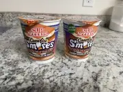 CAMPFIRE S'MORES Nissin Ramen Cup Noodles 3.07 oz Dry, Limited Edition! 2 PACK
