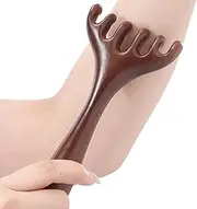 Hair Massage Comb | Wooden Massage Comb - Meridian Dredging Rake Scraping Tool for Daily Use Maintenance Shower Home Travel Neck Men Women Friends Birthday