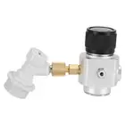 Home Brew Beer CO2 Mini Gas Regulator + Corny Keg Pressure Relief Gauge 0-90 EC