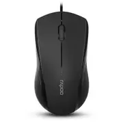 N1600 3-Button Wired USB Optical Silent Mouse, Computer Mice with 1000 DPI, Compatible with PC, Mac,Desktop and Laptop