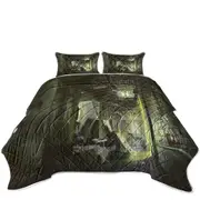 Scary Horror Asylum Scene Coverlet