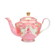 Maxwell & Williams Wicked Pink With Green Teapot With Infuser 1L - Glinda