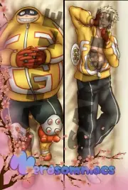 My Hero Academia Fatgum Body Pillow Case