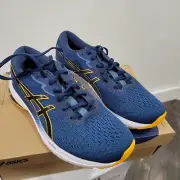 Asics Gel-Nimbus 23 Mens Running Shoes Size 8 1/2 Blue/Black Breathable Mesh Lig