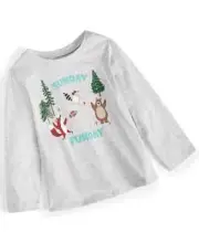 First Impressions Sunday Funday Shirt Baby Boys 6-9Mos Slate Heather Pullover