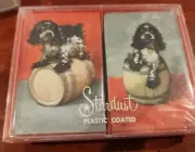 Vintage card decks still sealed with BUTCH the cocker spaniel Stardust