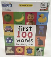 Baby First 100 Words Kids Activity Game Picture Play N Learn Ages 2+ Speech Read