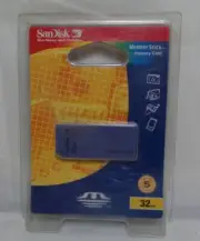 SanDisk 32 MB Memory Stick (SDMS-32-822)