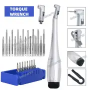 Dental Implant Universal Torque Wrench Handpiece Screwdriver Prosthetic Kit
