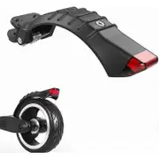 Universal Mudguard 5 5.5 6.5 Inch for Electric Scooter Kick Scooter Fender Guard with Safety Light Foot Brake Pads