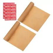 15" x 82' Honeycombs Packing Paper, 2Pcs Packing Paper Wrap Sheets Roll , Brown