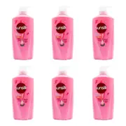 6x Sunsilk 625ml Womens Smooth & Manageable Argan Oil/Vitamin C Hair Shampoo