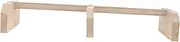 Kisangel 1Pc Wooden Chicken Perch Bird Stand Roosting Bar for Chickens Hens and Pets Easy Installation Natural Chewing Secure Coop Accessory for Bird and Horse
