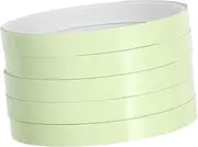 Gatuida 5 Rolls Glow Dark Tape Fluorescent Slip Safety Stickers for Stairs Green Luminous Warning Tape for Indoor Outdoor Use for Schools and Hospitals Emergency Routes