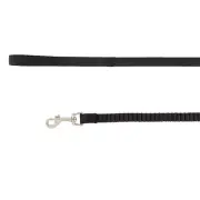 Whisker City Bungee Cat Kitten Leash Black 3.5 ft Walking Outdoor