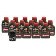 14L Motul 8100 X-CLEAN EFE 5W30 Wix XP Filter Motor Oil Change Kit API SN