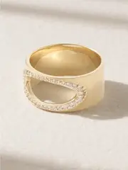 [Pascale Monvoisin] Pascale Monvoisin - Gigi 9-karat Gold Sapphire Ring - 6 6 Gold
