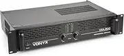 Vonyx VXA-800, 2 Channels, 800W Bridge Connection Amplifier by Tronios B.V., Ideal for Mobile DJ and DJ Stereo Amplifier, Protected Against Short Circuit and Overload
