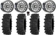 Sedona Sano Bdlk 15x6 Wheels Ct 32" ACP Tires Polaris RZR XP 1000 / PRO XP