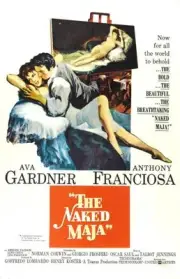 The Naked Maja poster Ava Gardner second left Anthony Franciosa 1958 Old Photo