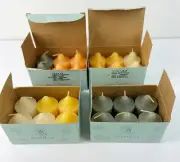 PartyLite Candles - 4 Boxes (24 Total) Mixed Votives - Fig, Chamomile, Mango etc