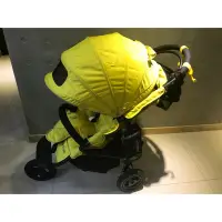 在飛比找蝦皮購物優惠-Airbuggy brake鮮黃色嬰兒車（購於愛兒百趣）