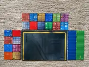 DOCKSIDE CONTAINER & FLOOR KIT 1:64 HO Diorama 11"x7"x4" Hot Wheels Matchbox