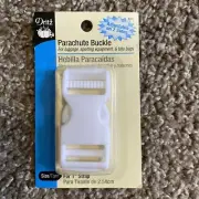 Dritz 480 Parachute Buckle For 1" Strap-White