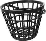 WHAMVOX Golf Basket with Handle Capacity Golf Ball Holder for Efficient Practice Weatherproof Plastic Storage Bin for Tennis and Sports Accessories Holds Balls