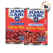 3x Cans Joan of Arc Variety Red Kidney Beans | 15.5 fl oz | Fast Shipping!