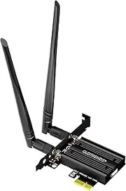 GLOTRENDS AC1200 WiFi 5 PCIe Card with Low Profile Holder for Desktop PC, Intel 7265 Chip, 802.11ac, Bluetooth 4.2, Supports Windows 11/10/7/Linux, Not Support Mac OS/Windows XP